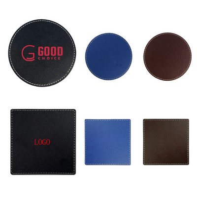 PU Leather Coaster