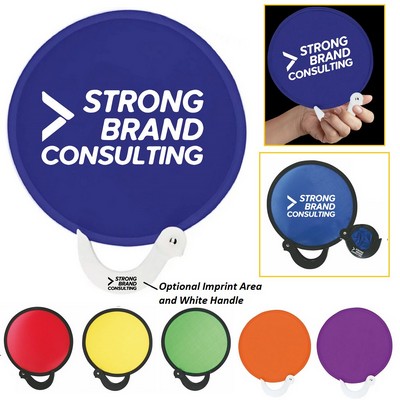 Round Folding Hand Fan