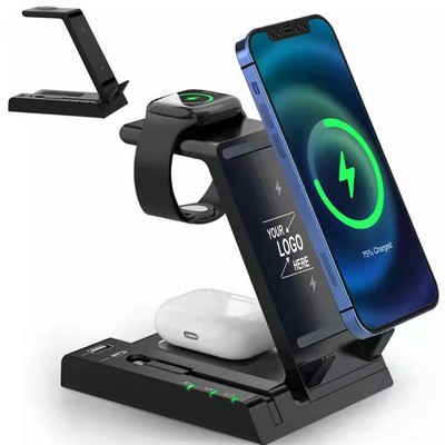 6-in-1 Wireless Charger for Multiple Devices