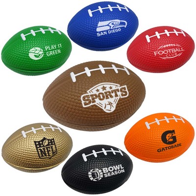 Popular Football Stress Reliever Ball, Semi Soft And Squeezable