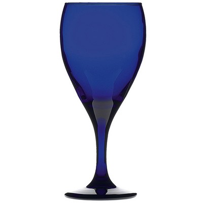 12 Ounce Cobalt Blue Teardrop Goblet