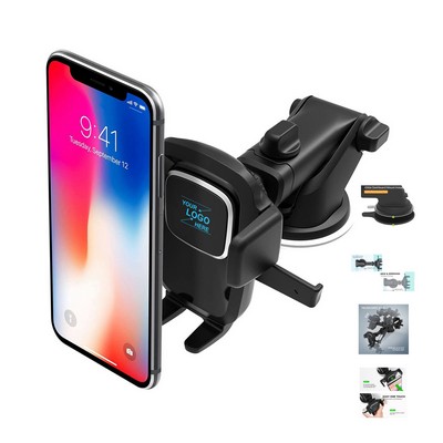 Universal Car Phone Mount for Dashboard and Windshield