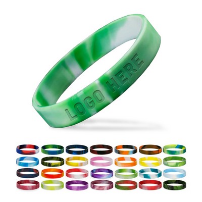 Swirled Silicone Bracelet