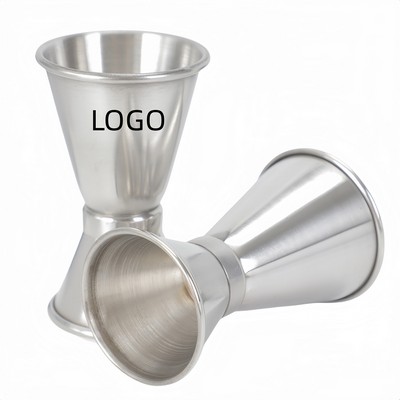 1/2 and 1oz Stainless Steel Cocktail Measuring Jigger