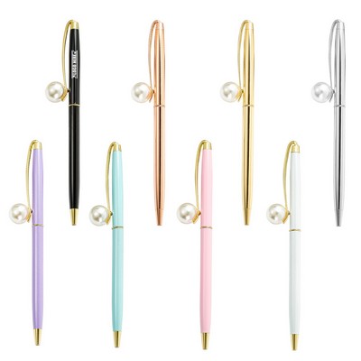 Pearl Clip Metal Pen