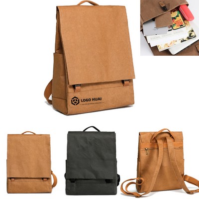 Eco-friendly Waterproof Dupont paper Double Backpack