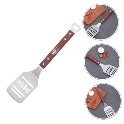 Stainless Steel Steak Frying Spatula with Hanging Hook