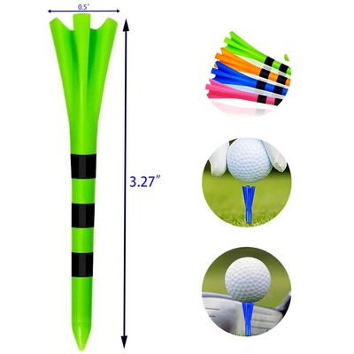 3.25 Inches Plastic Golf Tees