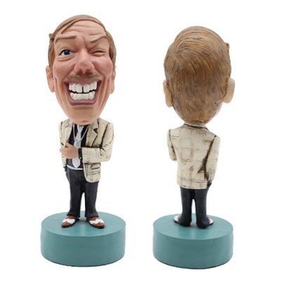 7" Resin Bobblehead Doll