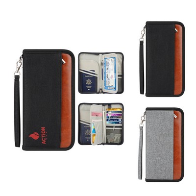 RFID Travel Passport Wallet