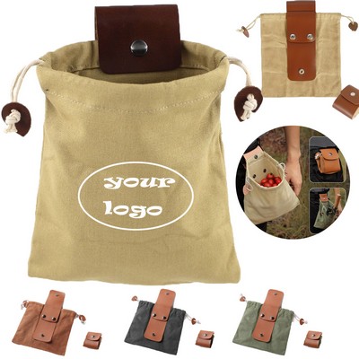 Waist-Mounted Foraging Bag Fruit Picking