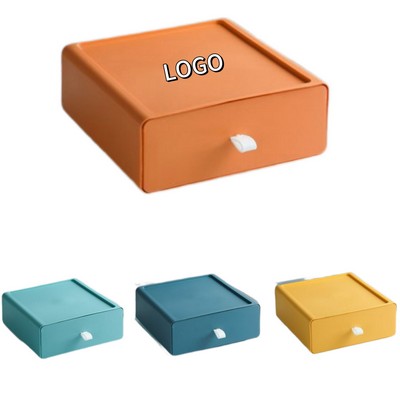 Multi-Color Stackable Storage Drawer Organizer