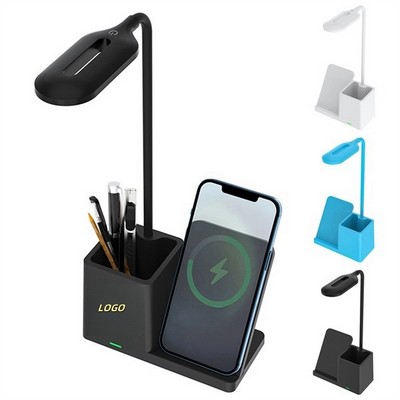 Desk Lamp W/ Wireless Charger