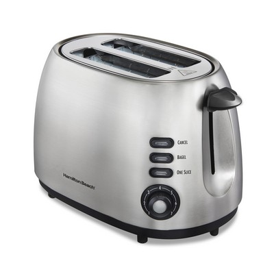 Hamilton Beach® 2 Slice Brushed Stainless Steel Toaster w/Sure-Toast™ Technology