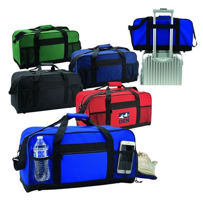 Deluxe Travel Duffel Bag with Shoe Storage