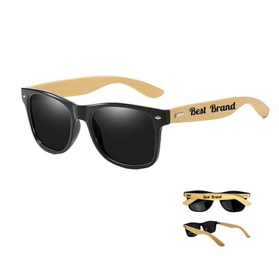 Bamboo Temples UV400 Sunglasses