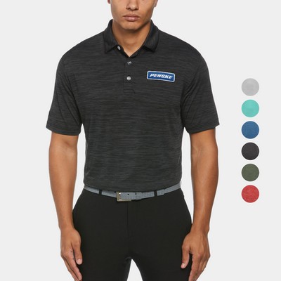 Callaway® Moisture Wicking Broken Stripe Men's Polo Shirt