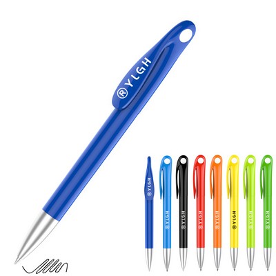 Colorful Barrel Elegant Clip Pen