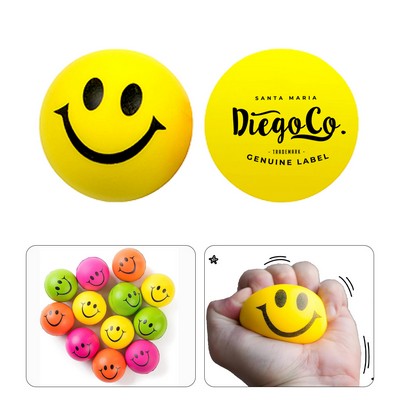 Pu Smiley Stress Ball