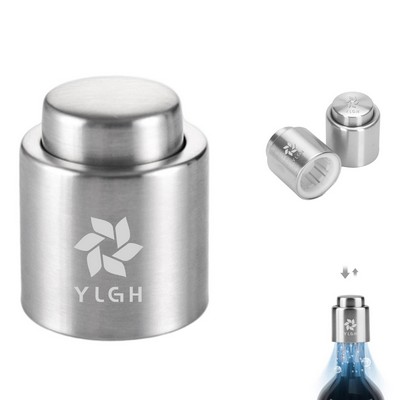 Stainless Steel Vacuum Wine Bottle Stopper