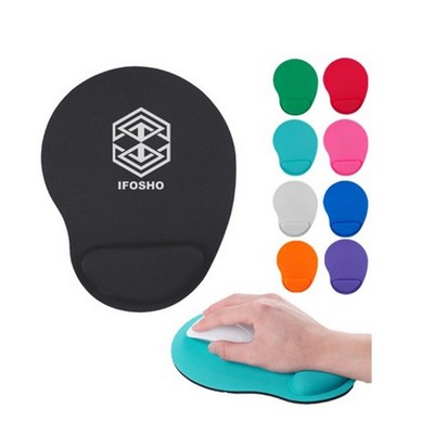 Mousepads with wrist support with EVA non slip bottom