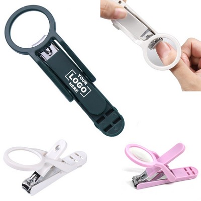 Baby Nail Clipper with Magnifying Glass