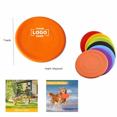 Kids Flying Disc Toy Outdoor Playing Lawn Game