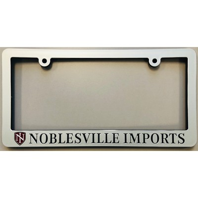 Edge FX™ License Plate Frame (Satin Silver or Satin Gold Finish)