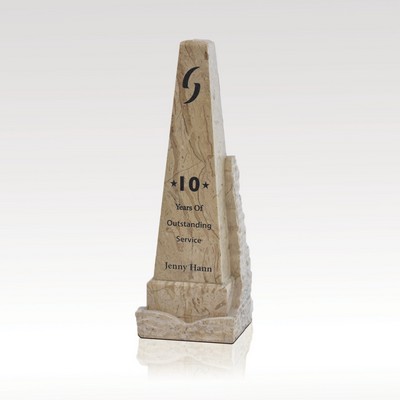 Marble Obelisk Award 6"