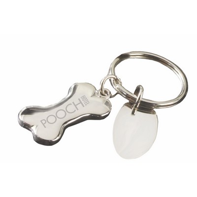 Dog Bone Keychain