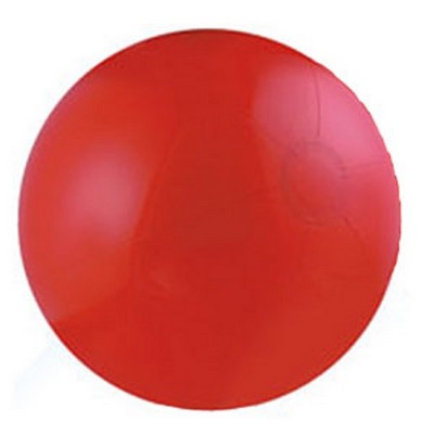 12" Inflatable Solid Red Beach Ball