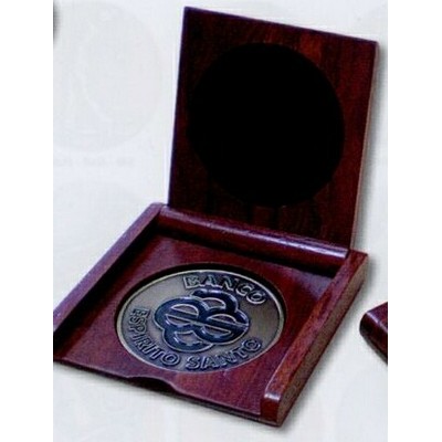 2" Rosewood Coin Box