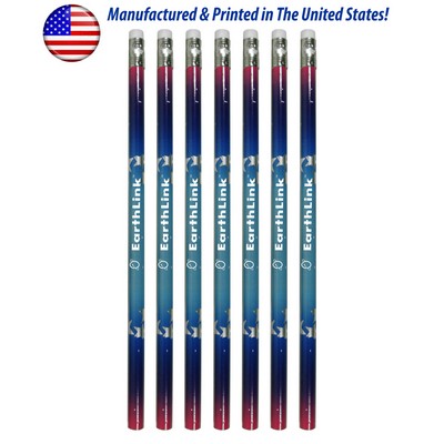 Union Printed - Made in the USA Stars Galore Pencils with #2 Graphite