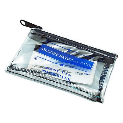 Clear Vinyl Standard Coin Bag