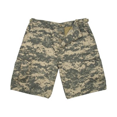 Camouflage B.D.U. Shorts - ACU Digital Camo