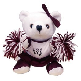 Everyday Critter 9" Sitting Cheerleader Bear