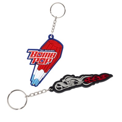 3" PVC Keychain (3D)