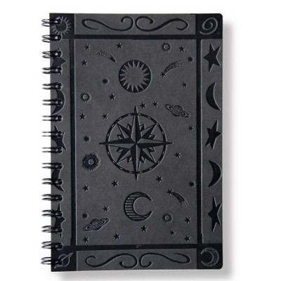 Cresta Recycled Leather Wire Bound Journal (5 3/8"x8")