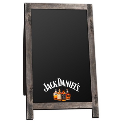 Rustic Real Wood A-frame Sidewalk Sign