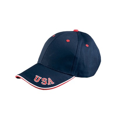 Adams Cap Patriotic Cotton The National Cap