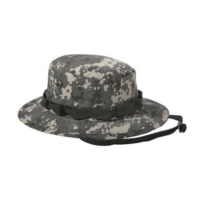 Poly/Cotton Subdued Digital Camouflage Boonie Hat