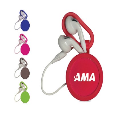 Retractable Earbuds w/Carabiner