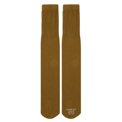 Coyote Brown G.I. Type Military Tube Socks