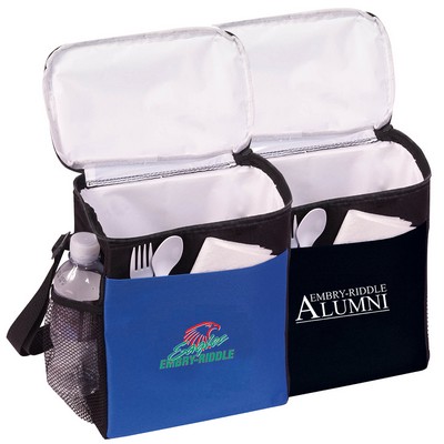 Poly 12 Can Vertical Cooler Bag