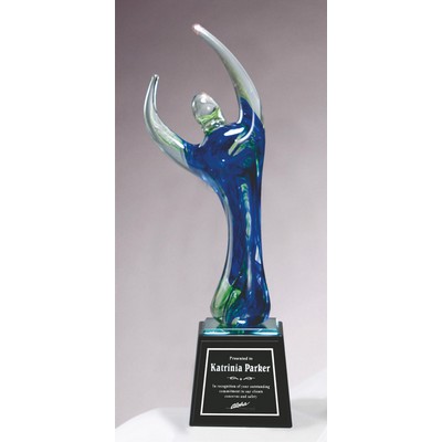 Empower Art Glass Award (14")