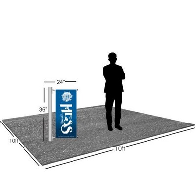 Boulevard Banner Kit - Single-Sided/ Premium Film Graphic (24"x36")