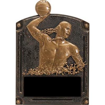 Water Polo, Male - Legends of Fame Resins - 8" x 6"