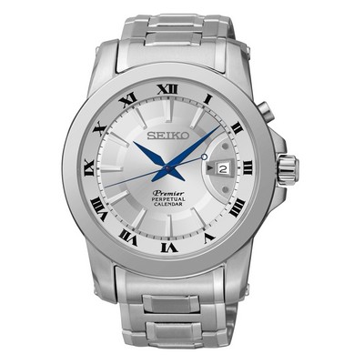 Seiko Men's Premier Stainless Steel Watch