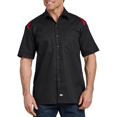 Dickies Men's Short Sleeve Performance Team Shirt