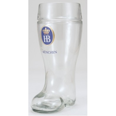 1 Liter Beer Boot Glass